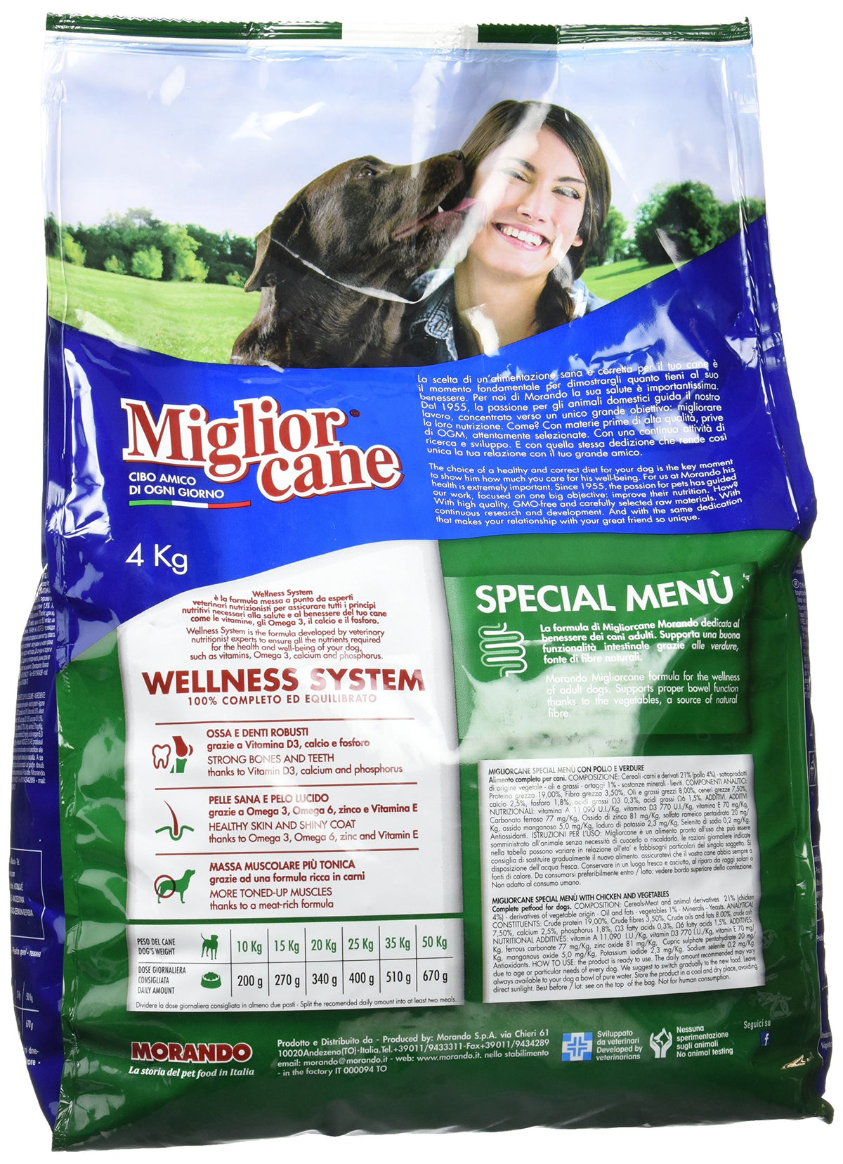 Migliorcane Special Menu' - 4 kg