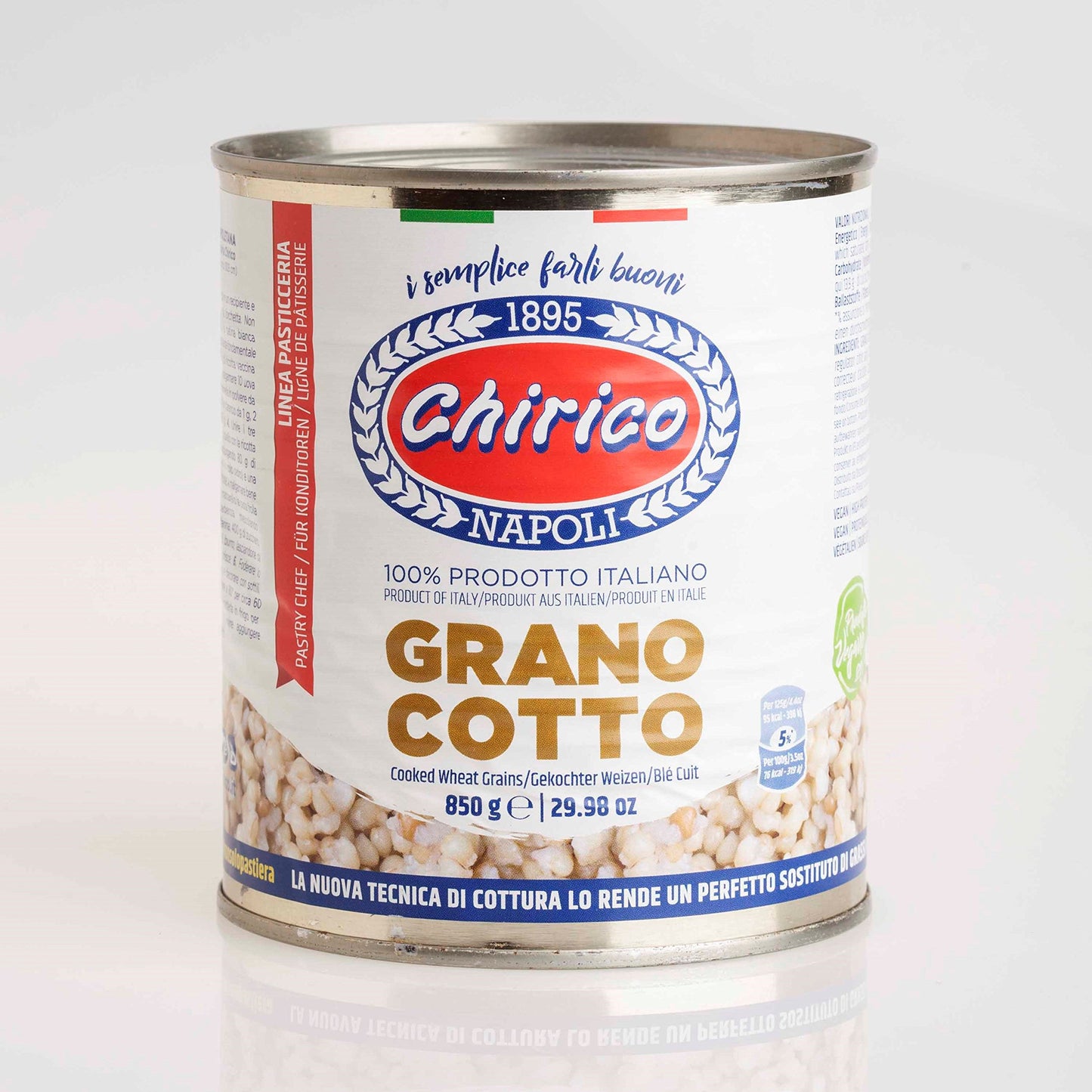 Grano cotto Gr. 850 CHIRICO - Cartone 12 Pezzi