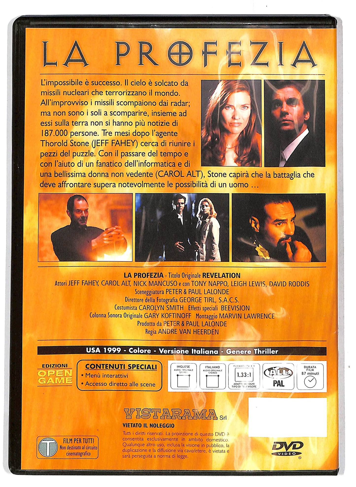 EBOND La Profezia - Revelation EDITORIALE DVD