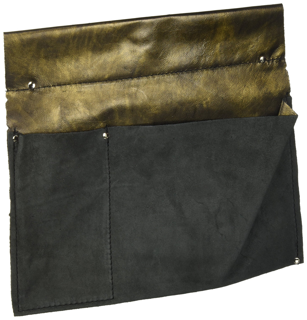 Borsa Carpentiere Crosta Due Tasche, Con Portamartello E Cintura.
