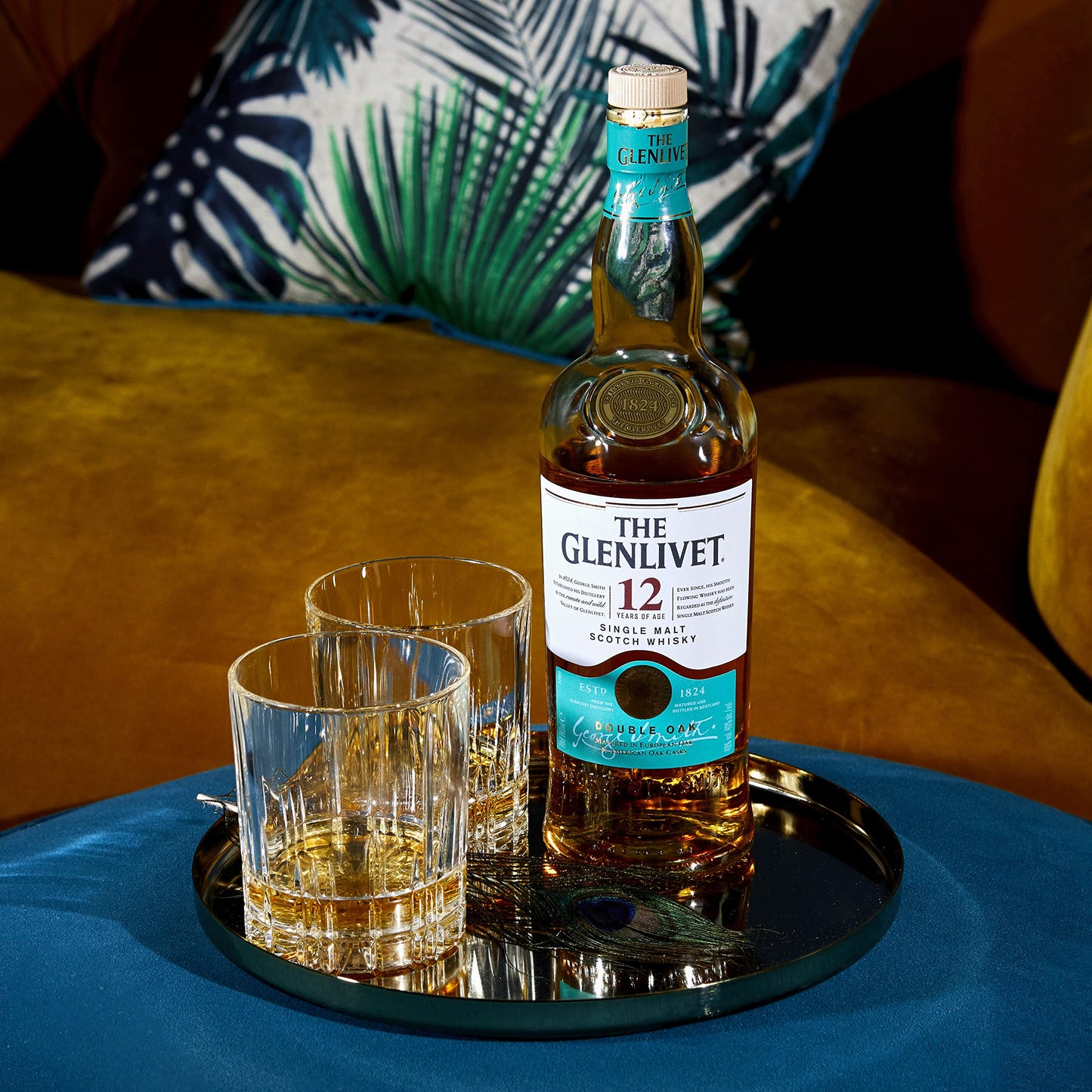 The Glenlivet 12Y Single Malt Scotch Whisky, vol 40%, 70CL, Astucciato