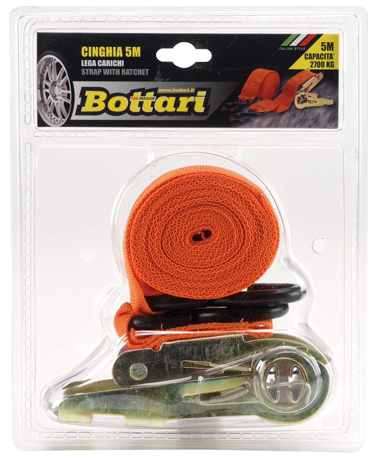 Bottari 18207 Cinghia di Fissaggio per Auto