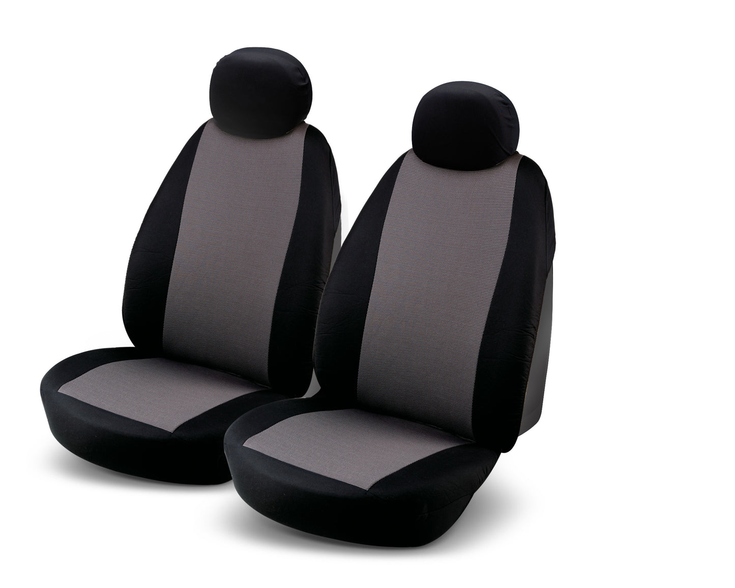 Bottari 10413 Set 2 Fodere Anteriori per Auto G2, Universali, Colore Nero e Grigio