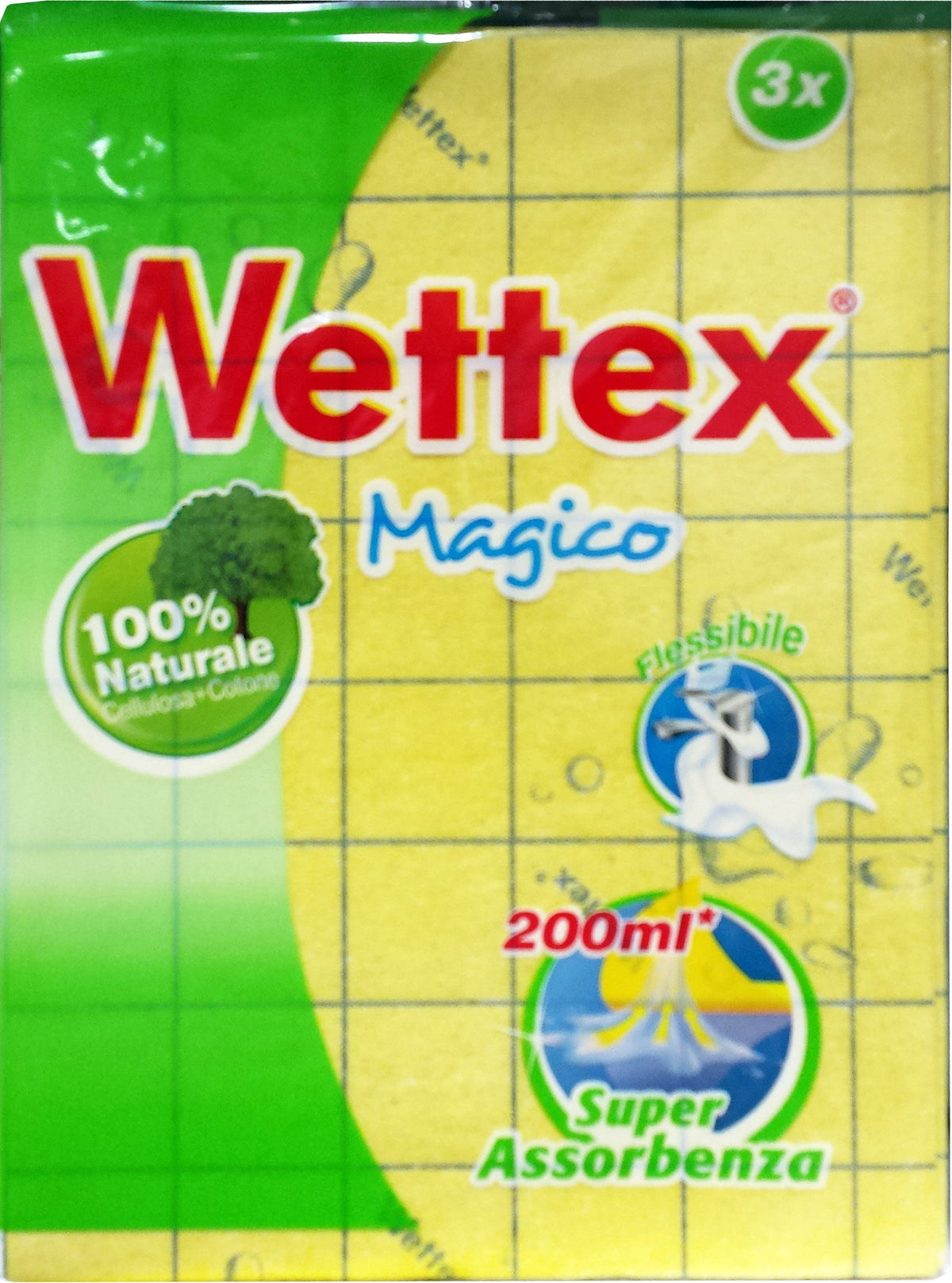 10 x WETTEX Panno Magino Ultra Thin 3 Pezzi