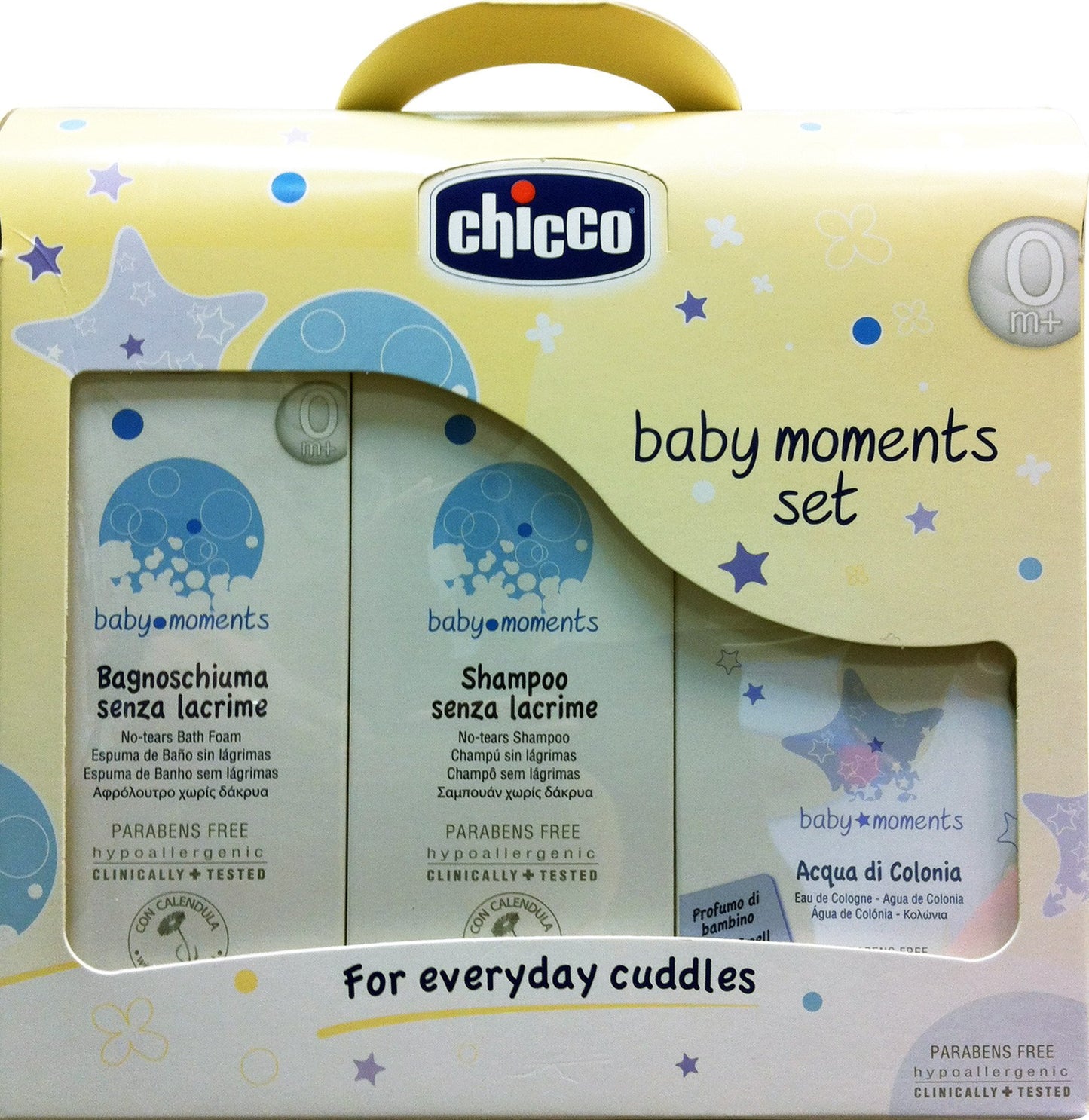 2 x CHICCO CF Trial Set Bagnosc.200Ml+Shampoo200Ml+Colonia100Ml