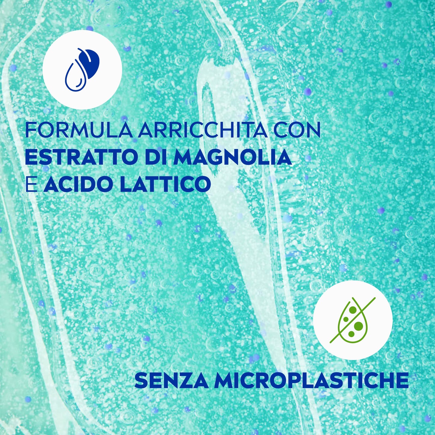 NIVEA Clean Deeper Gel Scrub Quotidiano Esfoliante per Punti Neri Antibatterico con Estratto di Magnolia e Acido Lattico - 3 Flaconi da 150ml