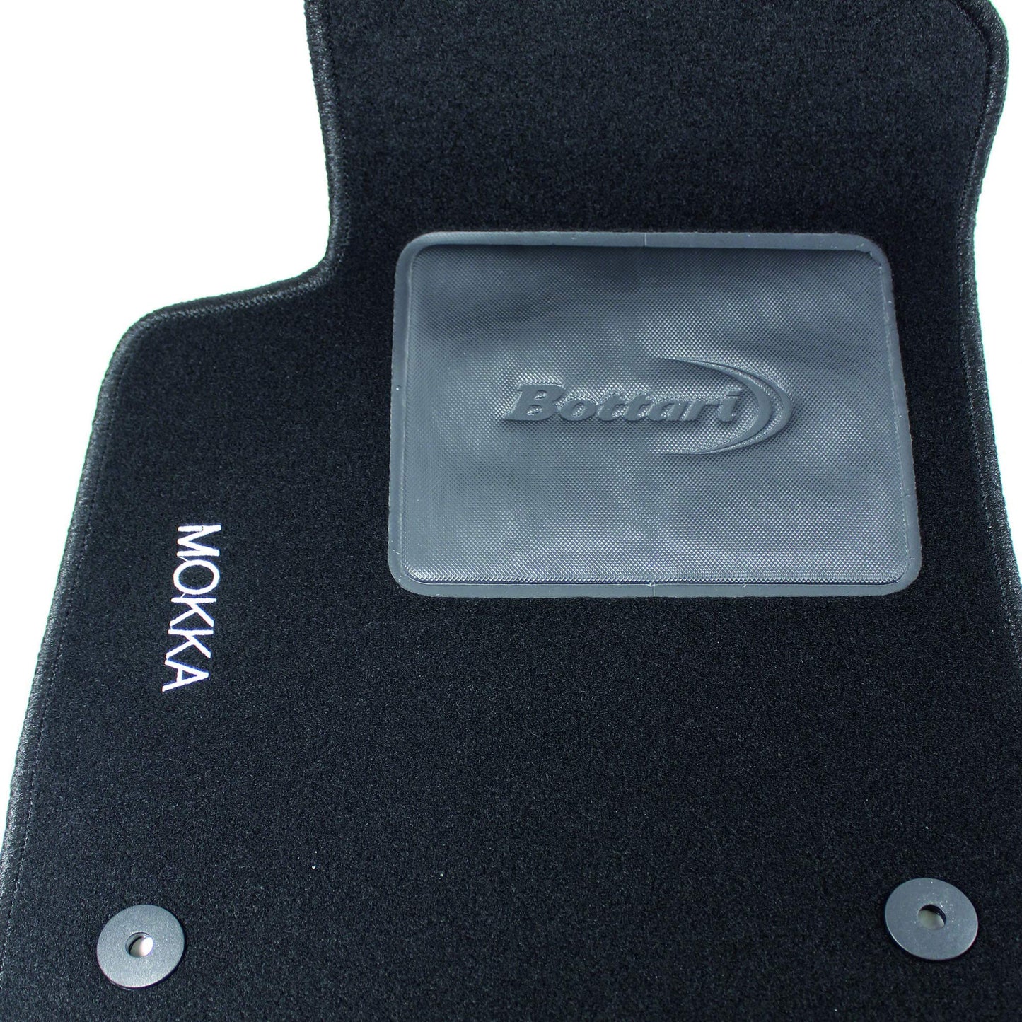 Bottari 39074 Set Tappeti Auto su Misura in Moquette per Modello Mokka , Nero, 4 Pezzi