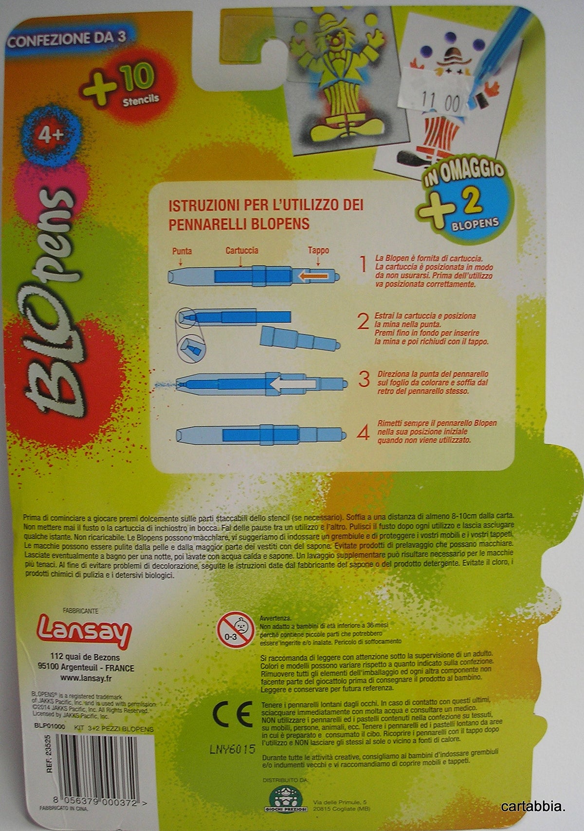 Giochi Preziosi Kit 3Pz Blopens 01000