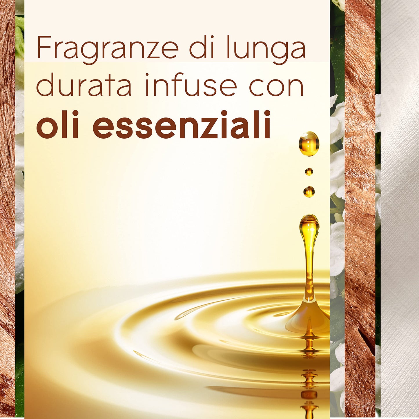 Glade Sense & Spray Profumatore per Ambienti con Oli Essenziali, Fragranza Sensual Sandalwood e Jasmine, Confezione da 3 Ricariche da 18 ml