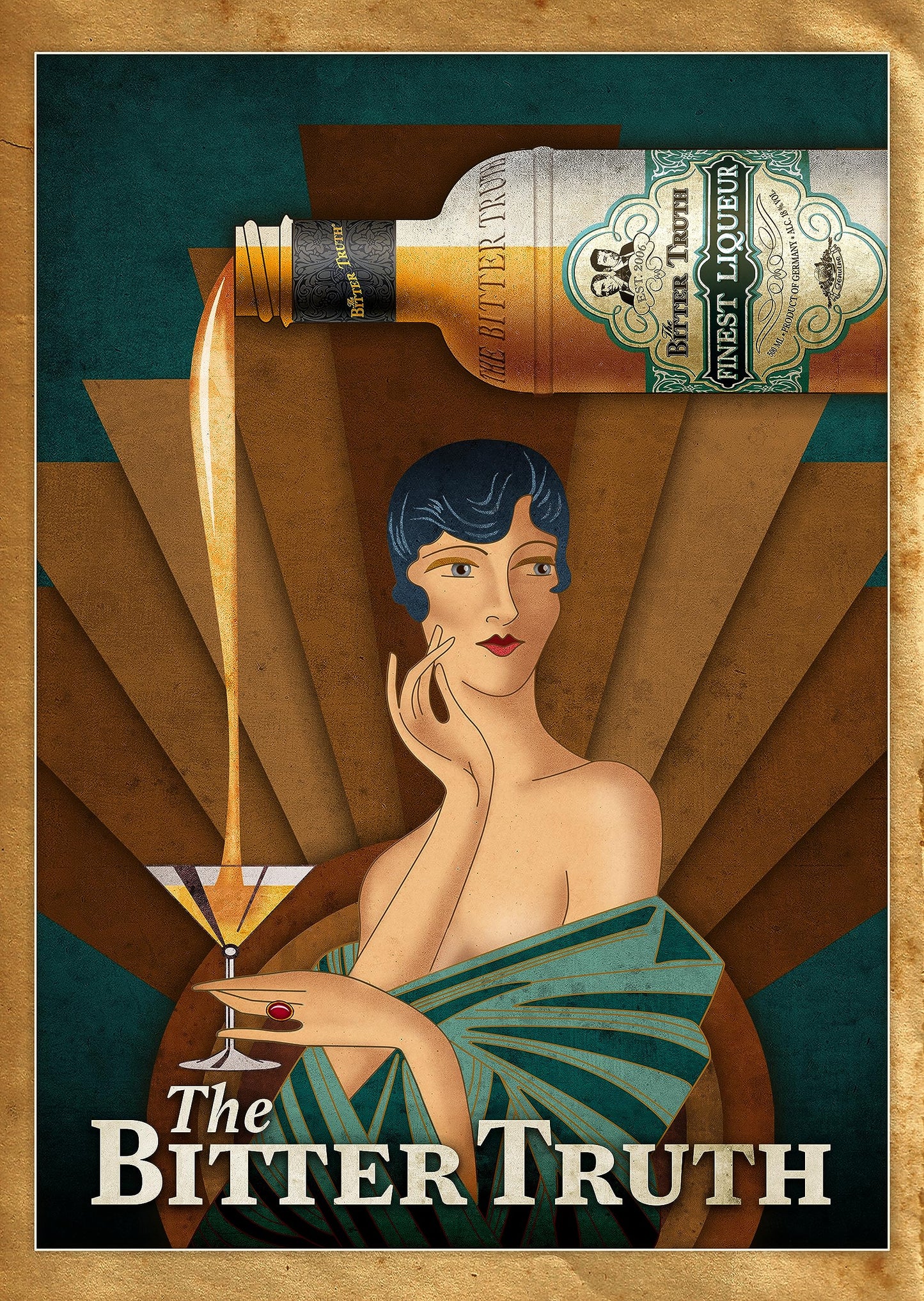 The Bitter Truth Violet Liqueur Bitter - 500 Ml