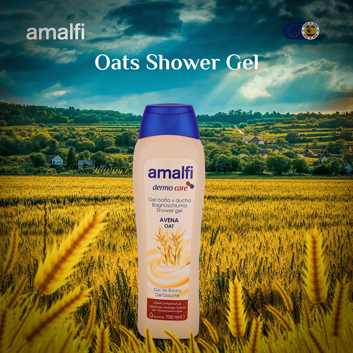 GEL BAÑO Y DUCHA AVENA NATURAL 750 ML.