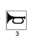 CARLING SWITCH Bascule con simbologia illuminata 03 - Tromba
