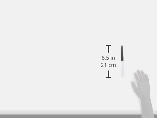 Kaimano KDN041506W Coltelli da Tavola, colore Bianco, 6 pezzi