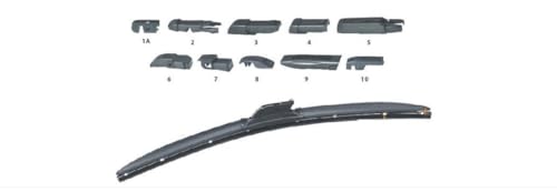 CG94 - SPAZZOLA TERGI ECOFLAT 10 ADATTATORI…