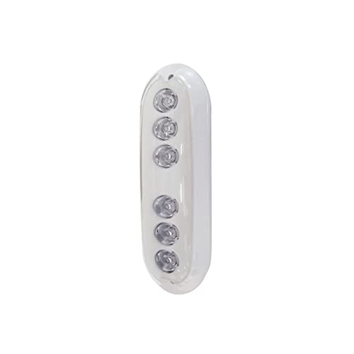 TR.EM.S.R.L. TRECCIATURA EMILIANA Luce Subacquea Ip-68 6-LED Bianchi