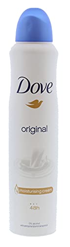 Dove Deodorante da donna Spray Antibatterico Protezione, Fragranza Fresca e Delicata, Pelle Delicata, 48H 200ml