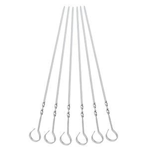 CG94 SPIEDINI PER BARBECUE 35 CM INOX 6 PZ