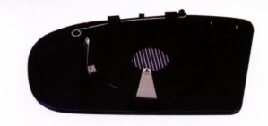 CG94 PIASTRA SPECCHIO TERMICA- VETRO ASF. - Posizione Destro [Lato Passeggero] Per Auto: CLASSE C W203