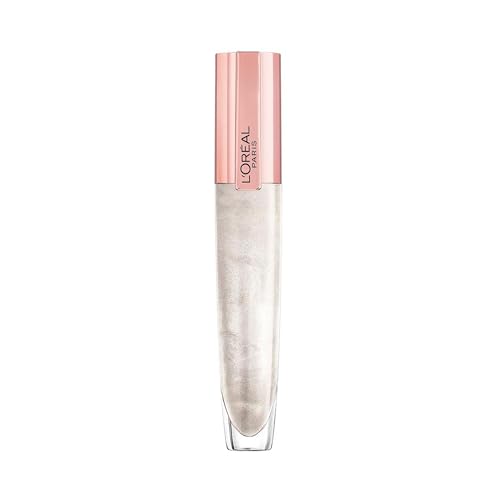 L’Oreal Paris Gloss volumizzante Brilliant Signature, Lucidalabbra a lunga durata, I Accentuate, 6,4 ml