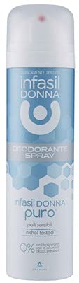 Set 6 INFASIL Deodorante Spray Puro Ml 150 Cura E Igiene Del Corpo