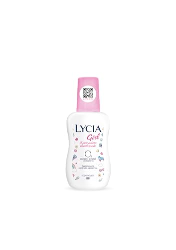 Lycia Deodorante Vapo Girl, Deodorante per Bambine e Ragazze, 75ml