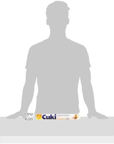 Cuki - Carta Forno, Facile da Estrarre, Pretagliati per Adattarsi alle Teglie - 10 confezioni da 25 fogli [250 fogli]