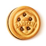Mulino Bianco: Biscotti "i Baiocchi" con crema di nocciola e cacao - 260 g - Confezione da 4 [ Italian Import ]