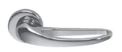 MANIGLIE Coppia Ottone Cromato 8 MM