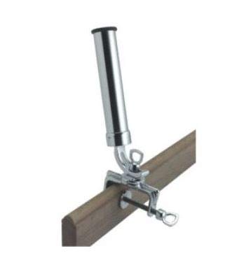 PORTACANNE IN Ottone Cromato A Morsetto