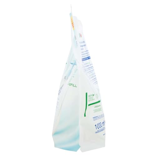 Fresh&Clean Sapone Liquido Ecoricarica Ipoallergenico Delicato 1000ml, 1000ml