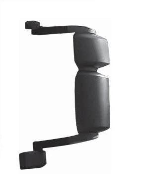 RETROVISORE ELETT. Termico Braccio Lungo Sinistra [Lato Guida] per Auto: STRALIS - Calotta Nera - Braccio 520MM - C/SONDA