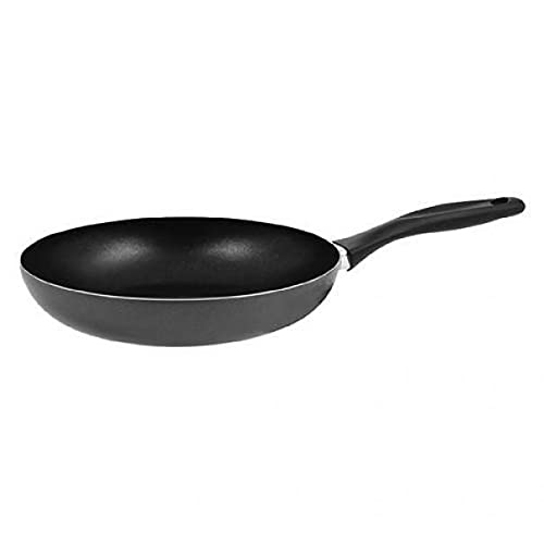 BLACK LINE PADELLA ALLUMINIO ANTIADERENTE 18 CENTIMETRI CON SPESSORE 2 MILLIMETRI E MANICO COLORE NERO