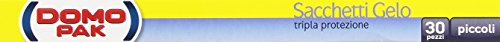 DomopakBuste gelate, tripla protezione, piccoli (18 x 25 cm, 1,3 l)30 pezzi - [confezione da 7]