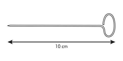 Tescoma 420570 Presto Spiedini, 10 cm, 10 Pezzi, Acciaio Inossidabile
