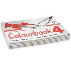 BLOCCO DA DISEGNO COLOURBOOK RUVIDO 4