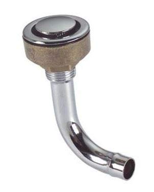 SFIATO Carburante Ottone Curvo 16 MM