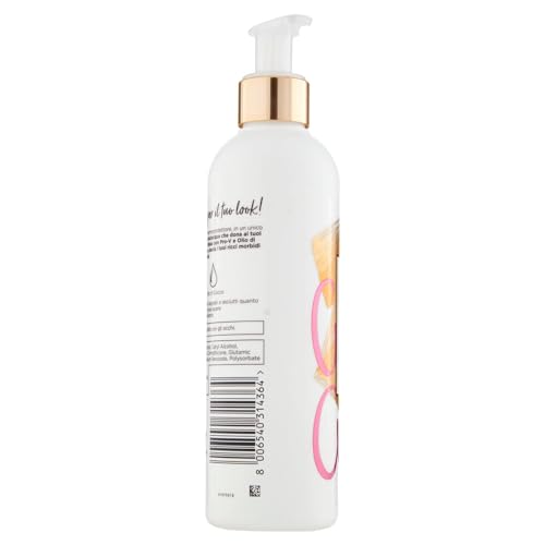 Pantene Pro-V Crema Styling+ Termoprotettore Ricci Naturali, Senza Risciacquo, Nutriente, Con Olio Di Cocco, Per Controllo Del Crespo E Ricci Morbidi E Idratati, 235ml