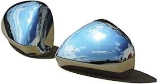 AV RICAMBI Coppia Calotte Specchio Retrovisore Cromate Lucide Destro e Sinistro per Mito Giulietta 159