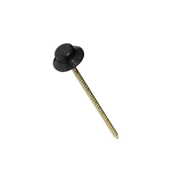 CG94 - CHIODO PER FISSAGGIO LASTRA BITUMATA - CONF. DA 400pz - lunghezza 60 mm - Colore Nero