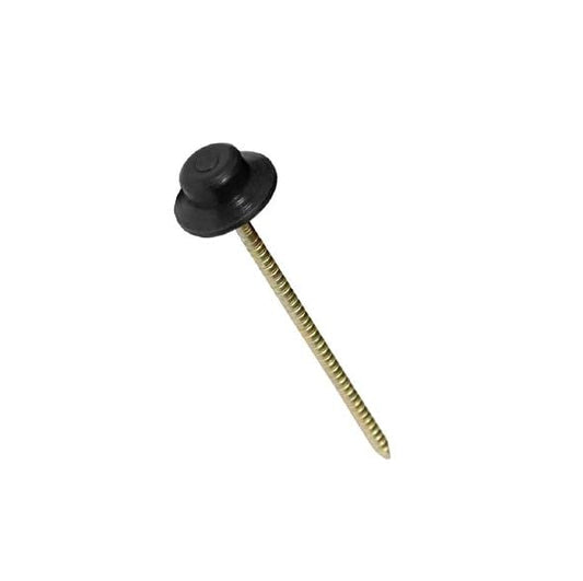 CG94 - CHIODO PER FISSAGGIO LASTRA BITUMATA - CONF. DA 400pz - lunghezza 60 mm - Colore Nero