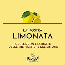 Lurisia | LIMONATA con estratto delle tre fioriture del limone | 24 x 275ml
