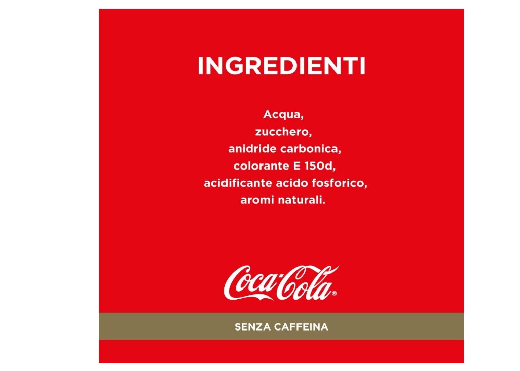 Coca-Cola Senza Caffeina