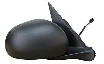 RETROVISORE ELETT. Termico Destro [Lato Passegero] per Auto: 500L - Calotta Nera - con SONDA 7PIN