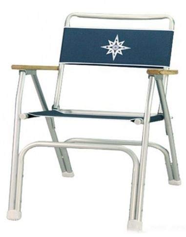 POLTRONCINA Navy 2 Pieghevole in Alluminio ANODIZZATO