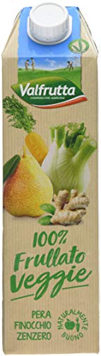 Valfrutta Mix di Frutta e Verdura, a Base di Pera, Finocchio e Zenzero - 6000 ml