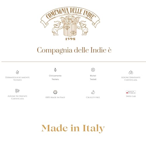 Compagnia delle Indie - Burro Corpo - Burro Corpo Profumato - Burro Corpo Solido - Burro Corpo Pelli Delicate - Formato 250 ml