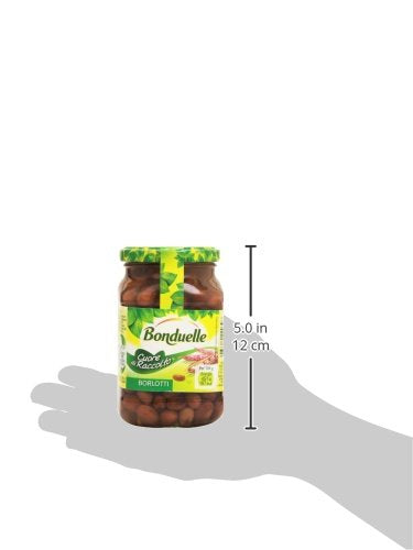 Bonduelle Borlotti in Vetro , 330 grami - [confezione da 12]