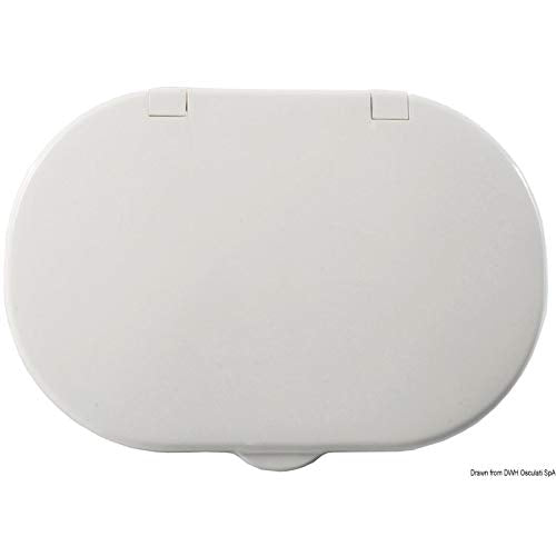 OSCULATI Box Doccia Bianco Tubo PVC 4 m Uscita Posteriore