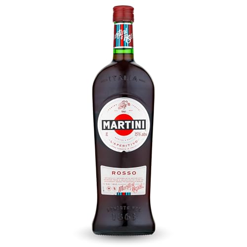Martini L'Aperitivo Rosso, 6 bottiglie da 1000 ml (Totale 6000 ml)