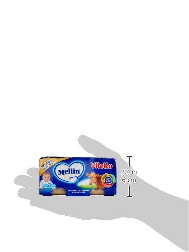 Mellin - Vitello, Omogeneizzato, 2 Vaschette